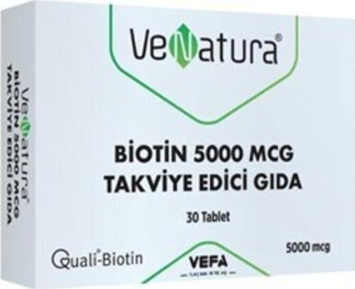 Biotin 5000 Mcg Takviye Edici Gıda