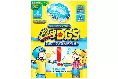 Easy DGS Dikkati Güçlendirme Seti 5-8 Yaş A