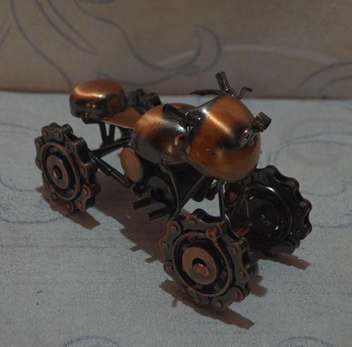ATV MOTOR 4 TEKER METAL BİLYALI DEKORATİF EV ARKADAŞ VE OFİS HEDİYESİ
