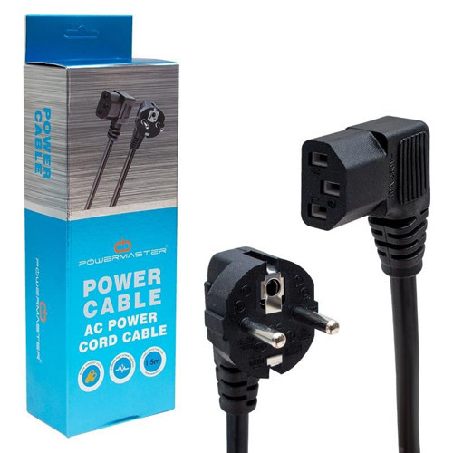 3X1mm Power Kablo 1.8 Metre Monitör Bilgisayar Enerji Elektrik Kablosu