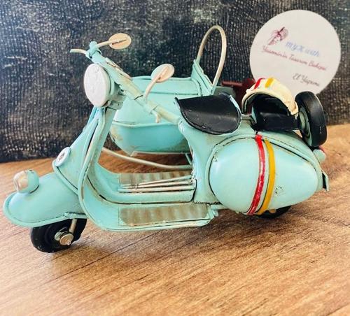 Motosiklet Sepetli Metal El Yapımı