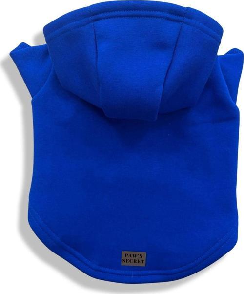 Köpek Kıyafeti Köpek Sweatshirt Hoodie Köpek Ürünleri Kedi Kıyafeti - Basic Mavi L