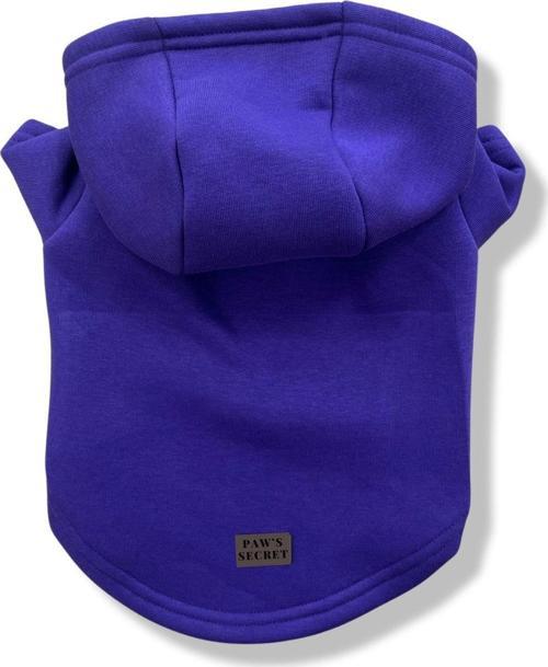 Köpek Kıyafeti Köpek Sweatshirt Hoodie Köpek Ürünleri Kedi Kıyafeti - Basic Mor L
