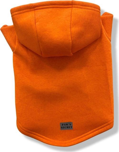 Köpek Kıyafeti Köpek Sweatshirt Hoodie Köpek Ürünleri Kedi Kıyafeti - Basic Turuncu L