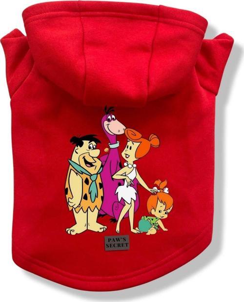 Köpek Kıyafeti Köpek Sweatshirt Hoodie Köpek Ürünleri Kedi Kıyafeti - Çakmaktaş Ailesi L