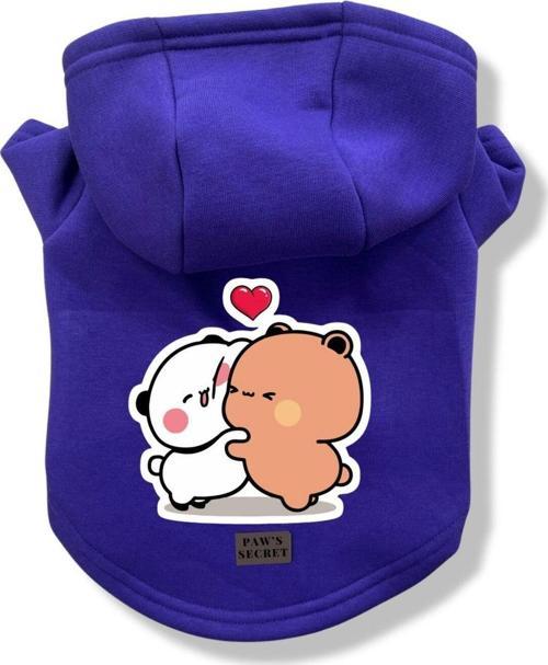 Köpek Kıyafeti Köpek Sweatshirt Hoodie Köpek Ürünleri Kedi Kıyafeti - Dudu ve Bubu XL