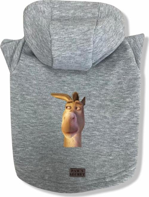 Köpek Kıyafeti Köpek Sweatshirt Hoodie Köpek Ürünleri Kedi Kıyafeti - Eşek L