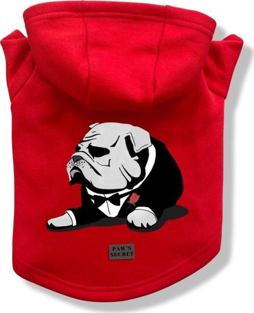 Köpek Kıyafeti Köpek Sweatshirt Hoodie Köpek Ürünleri Kedi Kıyafeti - Godfather L