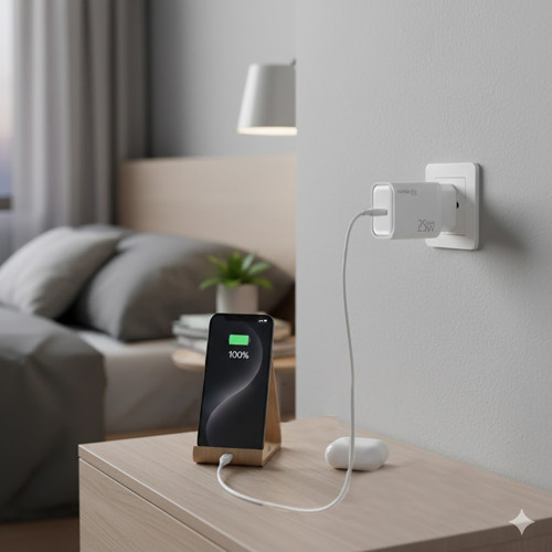 Tek Girişli TYPE C 25W Adaptör