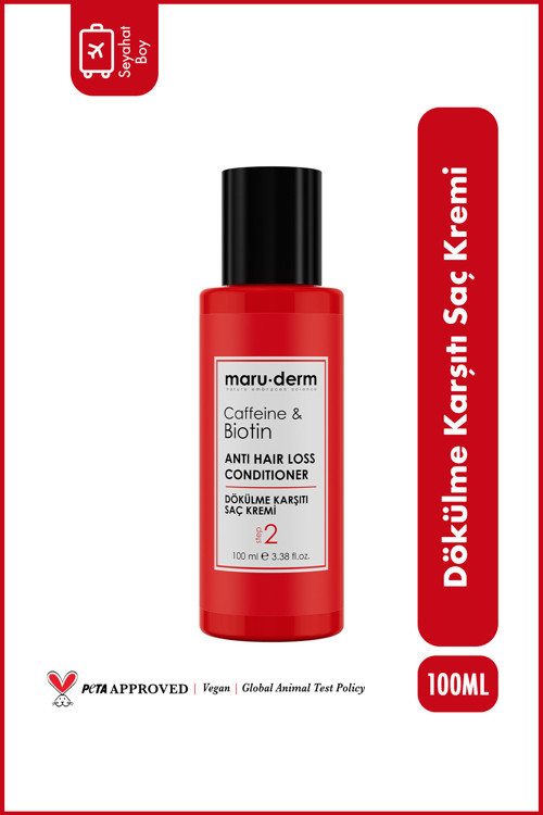 Seyahat Boy - Saç Dökülme Karşıtı Saç Kremi 100 Ml | Tüm Saç Tipleri | Vegan