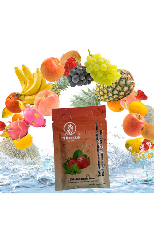 Çilek-Nane Aromalı Kürdan Refill Doypak