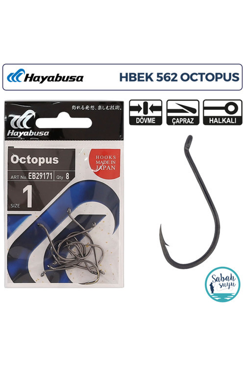 HBEK 562 Octopus Delikli İğne Siyah