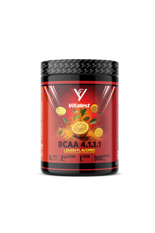 BCAA 4:1:1 300 g Limon | 6 g BCAA (Lösin 4 g, İzolösin 1 g, Valin 1 g)