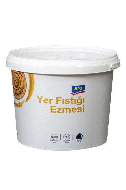Yer Fıstığı Ezmesi 2.5 Kg, Yerfıstığı Ezmesi 2500G, Yer Fıstığı Püresi - Des Biens