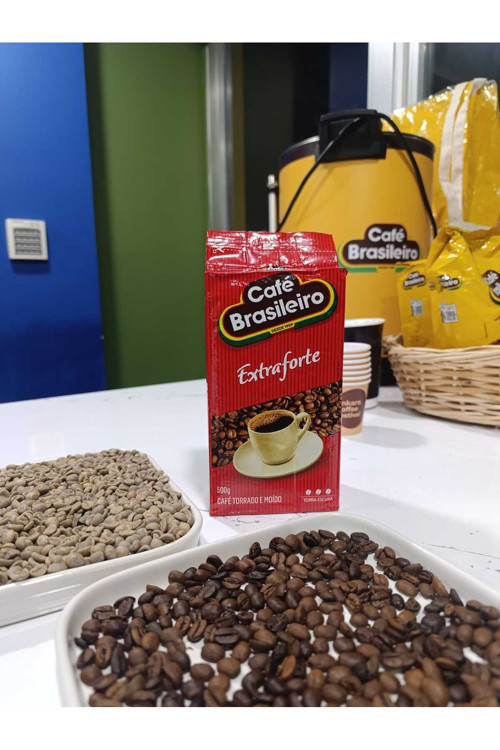 Extraforte 500G – Vakumlu Öğütülmüş Filtre Kahve | Yoğun Gövdeli & Güçlü Brezilya Tadı
