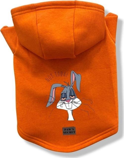 Köpek Kıyafeti Köpek Sweatshirt Hoodie Köpek Ürünleri Kedi Kıyafeti - Uykulu Bugs Bunny S