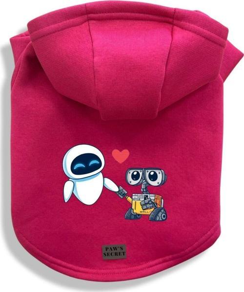 Köpek Kıyafeti Köpek Sweatshirt Hoodie Köpek Ürünleri Kedi Kıyafeti - Wall-e ve Eve L