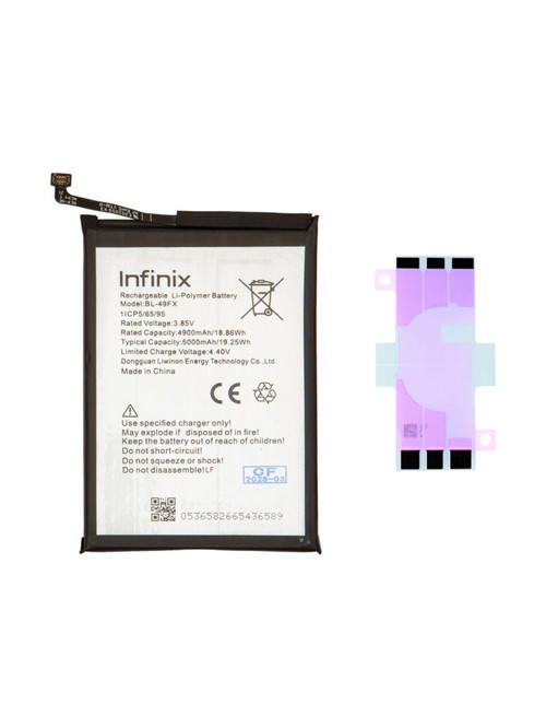 Infinix Hot 20i BL-49FX Batarya Pil Telefon Batarayası Pil