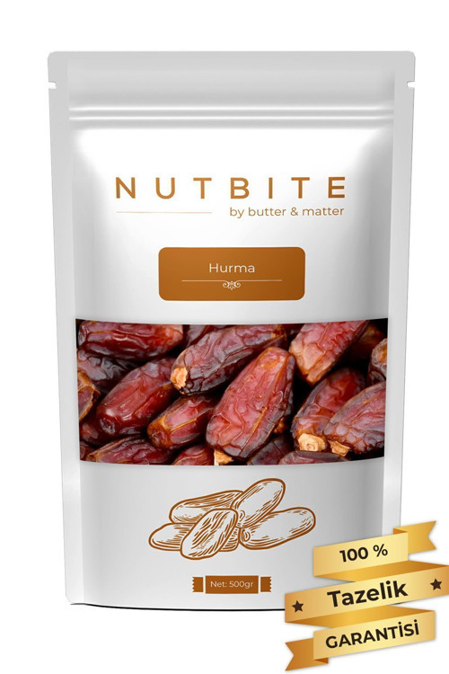 Nutbıte Medine Mebrum Hurması 500Gr - Deluxe Jumbo Boy - Taptaze Yeni Mahsül