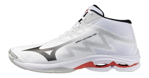 Wave Lightning Pro MID Unisex Voleybol Ayakkabısı Beyaz