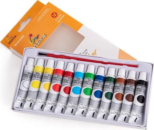 Artzone Ekonomik Yağlı Boya Seti 12x12ml