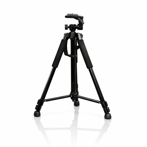 LT-3366 140cm Tripod – 3 Yönlü Kafa, Su Terazili, Kamera ve Telefon Uyumlu