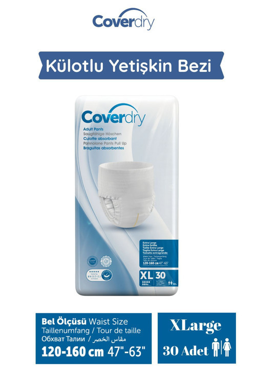 Külotlu Yetişkin Hasta Bezi XLarge 30 Adet