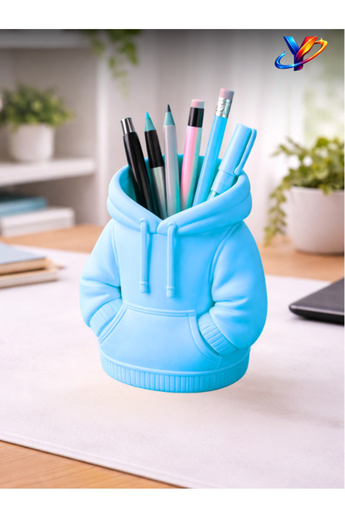 Sweatshirt Tasarımlı Kalemlik –3D Baskı Dekoratif Masaüstü Kalem Tutucu