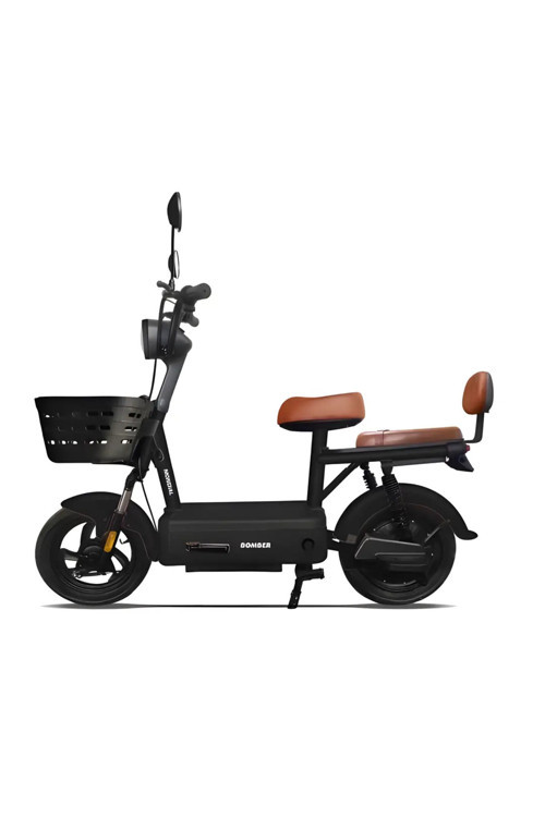 Bomber Elektrikli Motosiklet Siyah 2026 - Mondimotor