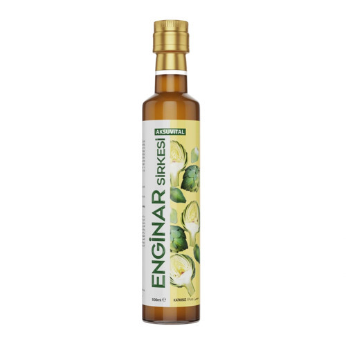 Enginar Sirkesi - Doğal Fermente 500 Ml