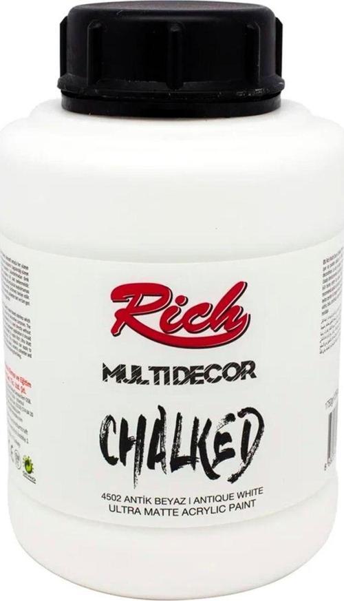 Multi Decor Chalked Akrilik 1750ml N:4502 Antik Beyaz