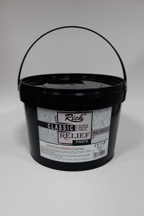 Rölyef Pasta 3500gr Beyaz