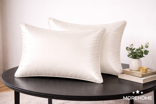 Kapaklı Yastık Kılıfı (2 Adet) 50 x 70 cm krem