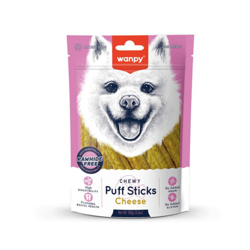 Tahılsız Peynirli Köpek Çiğneme Ödülü 100 Gr