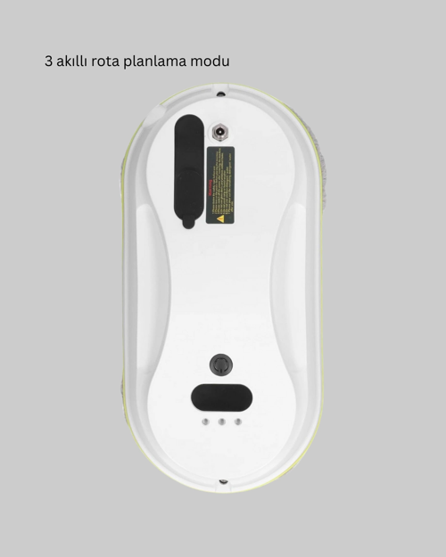 UPS DESTEKLİ DÜŞMEYE KARŞI KORUMALI CAM TEMİZLEME ROBOTU