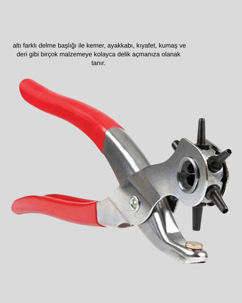 ÇOK FONKSİYONLU DELİK AÇMA PENSESİ 2MM–4.5MM AYARLI METAL GÖVDELİ