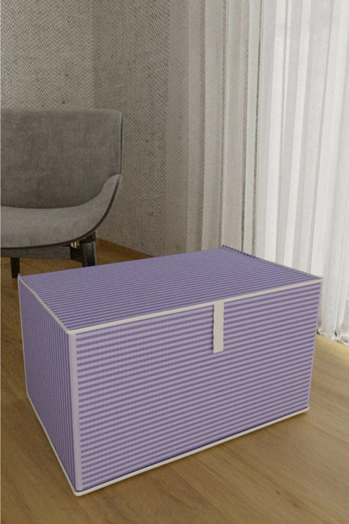 ÇOK AMAÇLI DÜZENLEYİCİ KUTU ORGANİZER CIRT CIRTLI HURÇ MEGA BOY 30CM X 40CM X 60CM (3 ADET) 6272