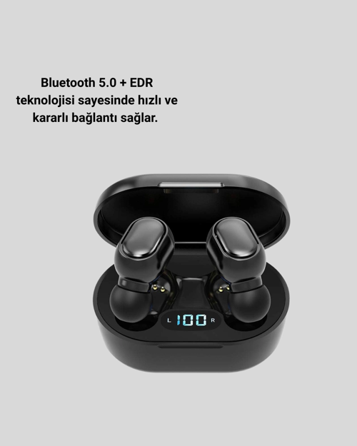 TİTANYUM HOPARLÖRLÜ KABLOSUZ BLUETOOTH KULAKLIK