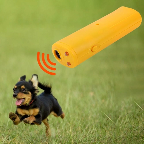 ULTRASONİK KÖPEKSAVAR CİHAZ – 150 DESİBEL, SES DALGASIYLA ZARARSIZ KORUMA, LED IŞIKLI, TAŞINABİLİR ETKİLİ