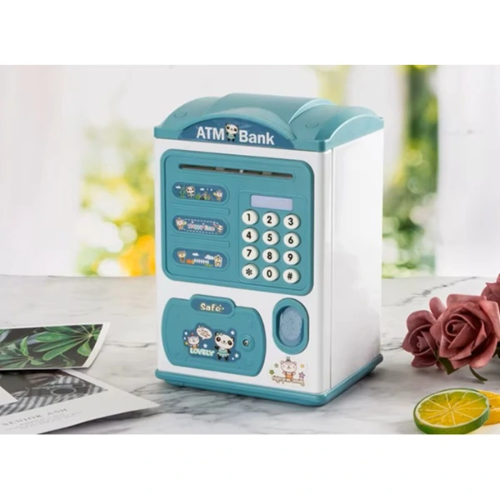 SEVİMLİ TASARIMLI ŞİFRELİ ATM KUMBARA