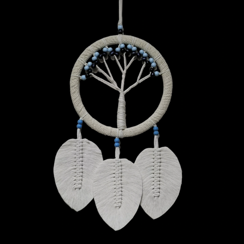 RÜYA KOVAN HAYAT AĞACI DREAM CATCHER EKRU