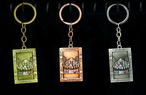 METAL AYASOFYA ANAHTARLIK DİKDÖRTGEN TASARIM