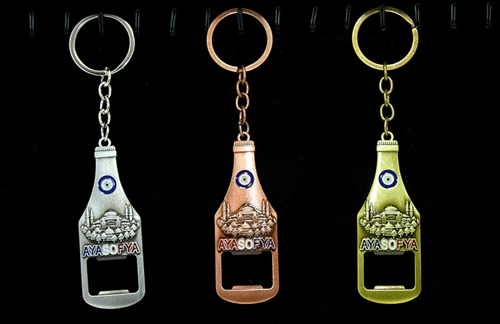 METAL AYASOFYA ANAHTARLIK VE AÇACAK MODEL 1