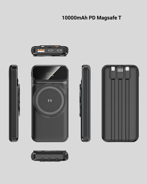 10000 MAH KABLOSUZ POWERBANK – 15W HIZLI ŞARJ, TYPE-C ÇOKLU ÇIKIŞLI