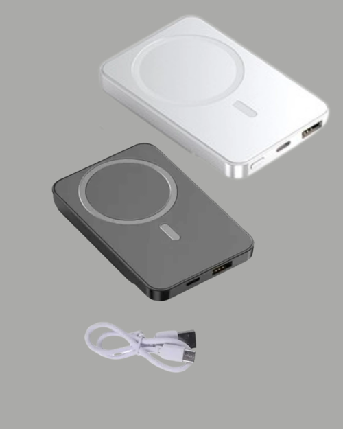 MANYETİK VE HIZLI KABLOSUZ ŞARJ GÜÇ BANKASI POWERBANK