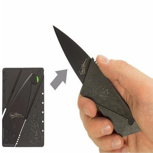 CARDSHARP KREDİ KARTI ŞEKLİNDE BIÇAK KUTUSUZ