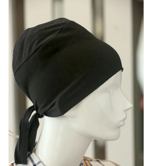 BAĞLAMALI TESETTÜR BONE - BAĞLAMALI BANDANA 5 ADET
