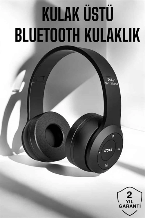 KULAK İÇİ KABLOSUZ BLUETOOTH KULAKLIK EKSTRA BASS VE ÇOK YÖNLÜ KULLANIM