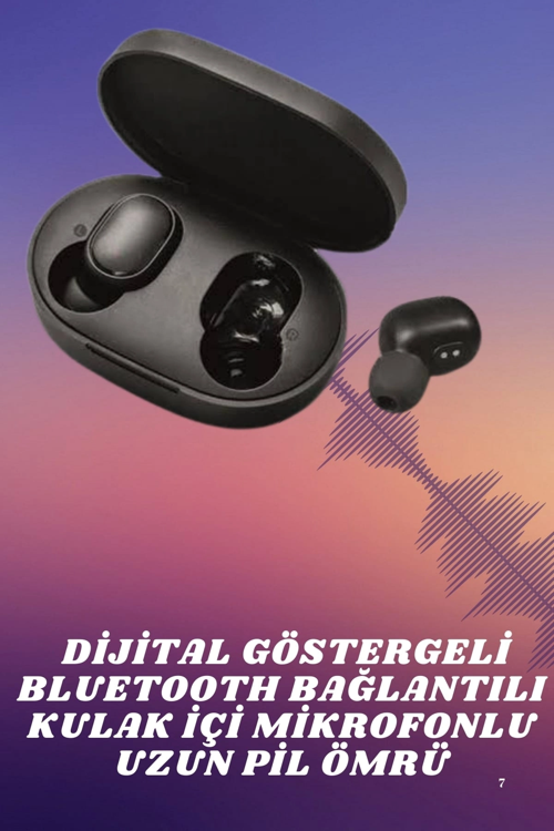 KABLOSUZ TWS KULAKLIK KULAK İÇİ MİKROFONLU BLEUETOOTH KULAKLIK YÜKSEK SES KALİTELİ