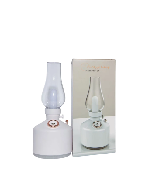 RETRO LED IŞIKLI 1200 MAH ŞARJLI AROMA DİFÜZÖRÜ 280 ML SU KAPASİTELİ